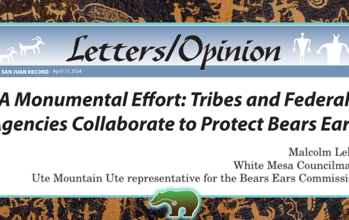 A Monumental Effort: Tribes and Federal Agencies Collaborate to Protect Bears Ears